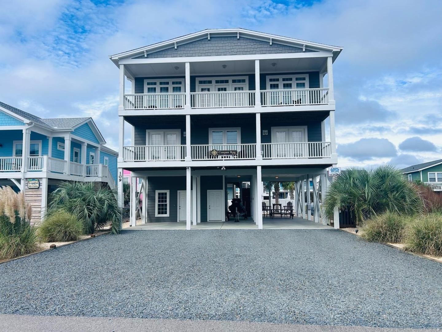 Compass Rose Villa Holden Beach Eksteriør bilde