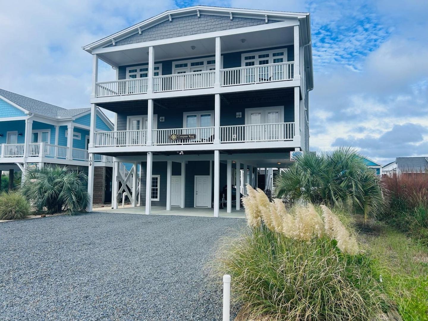 Compass Rose Villa Holden Beach Eksteriør bilde