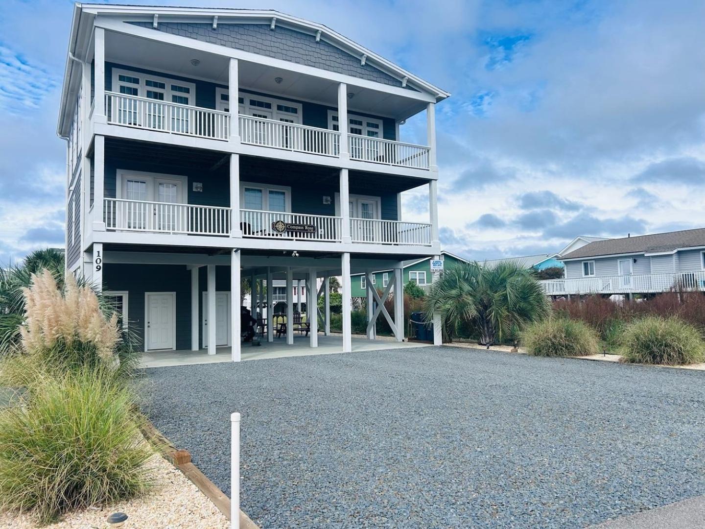 Compass Rose Villa Holden Beach Eksteriør bilde